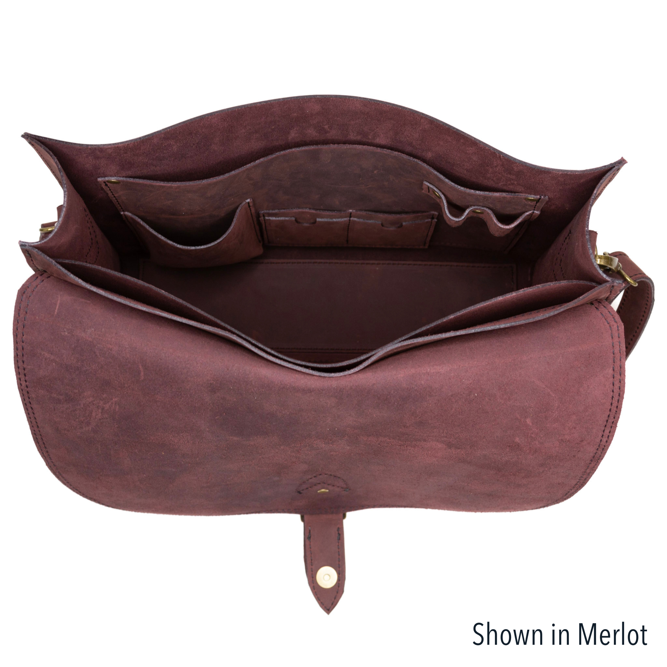 Ezra Laptop Bag: Black