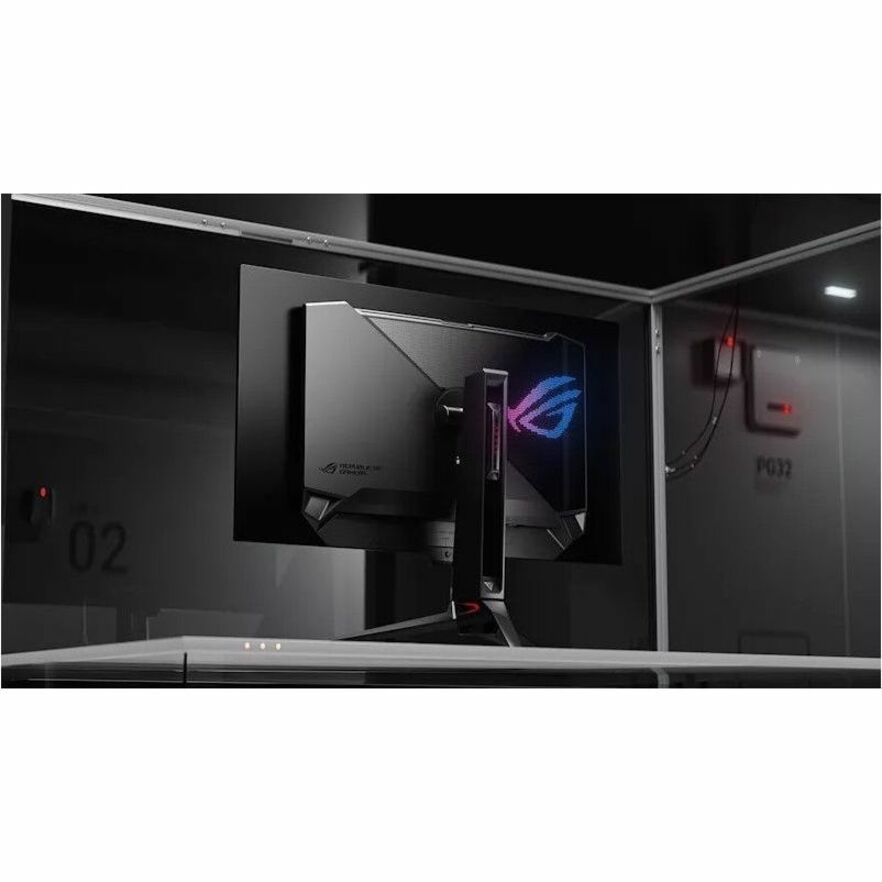 ASUS ROG Swift 32 4K OLED Gaming Monitor (PG32UCDM) - UHD (3840 x 2160), QD-OLED, 240Hz, 0.03ms, G-SYNC Compatible, Custom Heatsink, Graphene film, 99% DCI-P3,