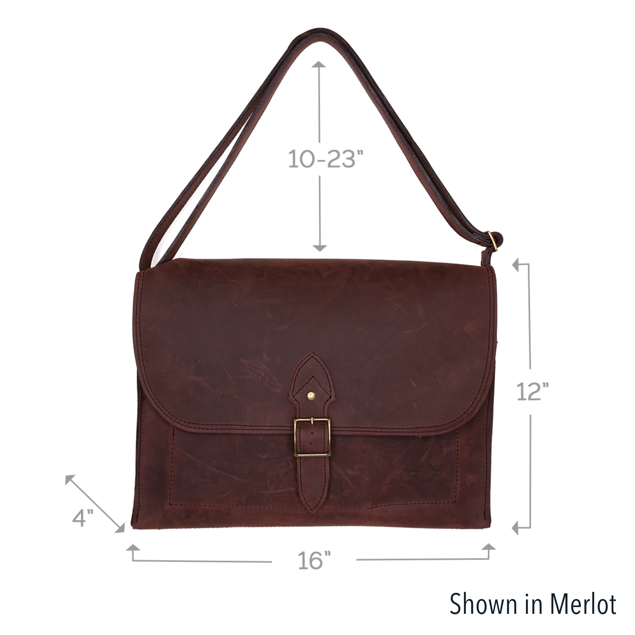 Ezra Laptop Bag: Black