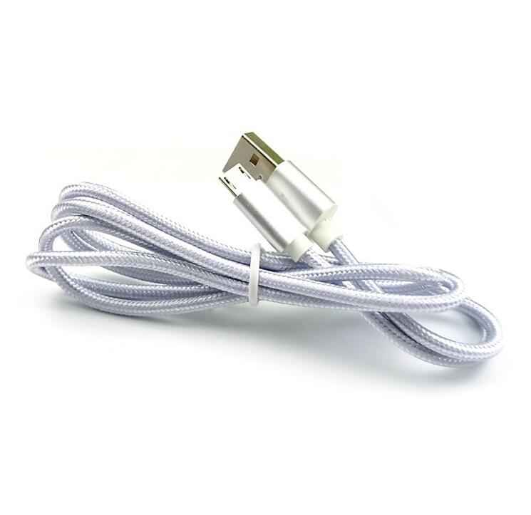 Compatible with Apple, Compatible with Apple , Nylon woven Android data cable USB 2.0A fast charging cable 123 meters for iPhone  Galaxy  Tpye C
