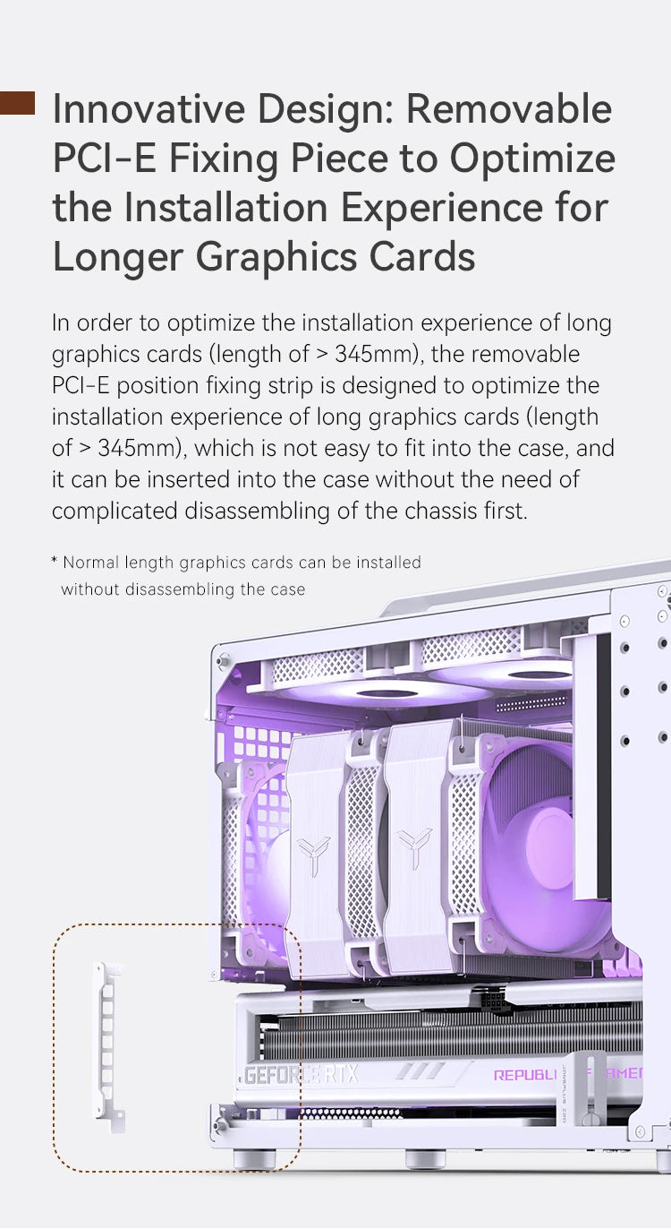 JONSBO Z20 MATX ATX PC Case Chassis 20L Detachable Handle Case 163mm Air-Cooled Graphics Card Type-C Desktop Small Space 컴퓨터 케이스
