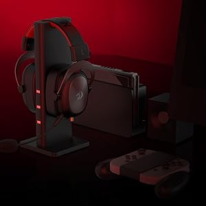 Redragon H510 Zeus Wired Gaming Headset - 7.1 Surround Sound - Memory Foam Ear Pads - 53MM Drivers  Detachable Microphone