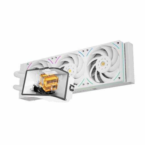 Thermalright WONDER VISION 360 UB All-in-one 360MM Water Cooler, 6.67-inch AMOLED LCD 2K 60HZ Curved Screen Naked Eye 3D Vision