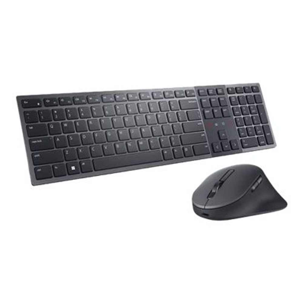 DELL KM900 Wireless + Bluetooth QWERTY Mouse Keyboard Combo