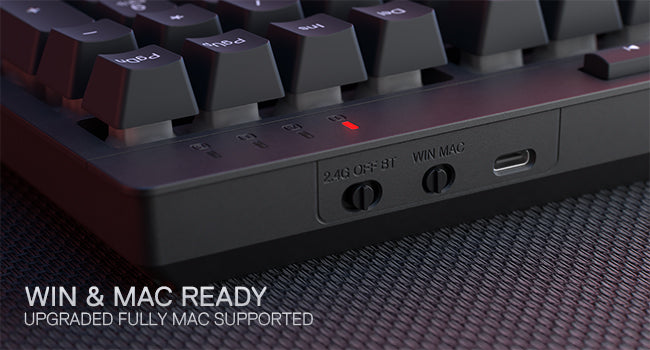 Redragon S142 Wireless Gaming Keyboard & Mouse Combo, 98 Keys K515 PRO Wireless  Keyboard and4800 DPI  2.4Ghz Gaming Mouse