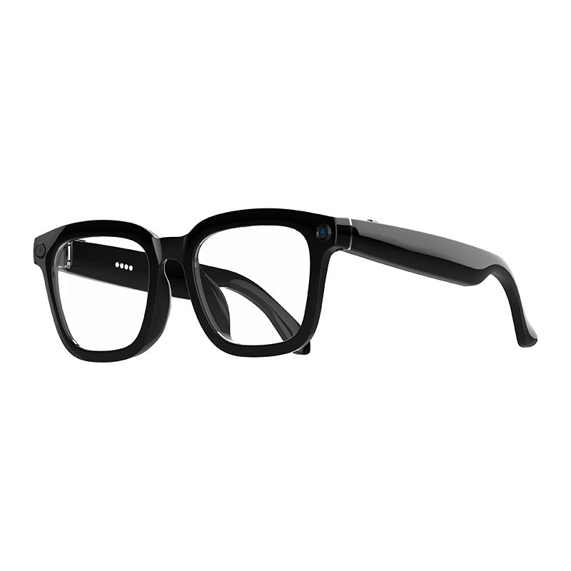 HeyCyan Onyx Black AI Smart Glasses | 8MP Anti-Shake 2K Video Recording, Real-Time Translation & Object Recognition