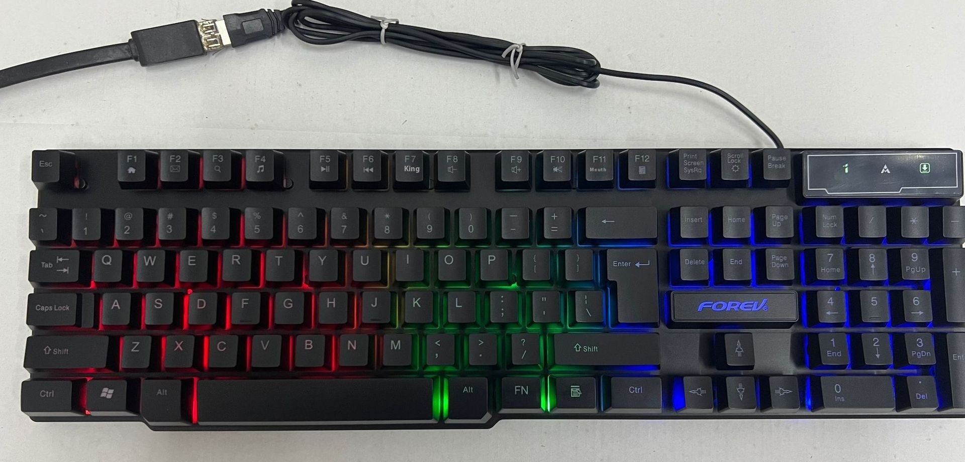 Wired Keyboard Luminous Desktop And Notebook Computer Accessories