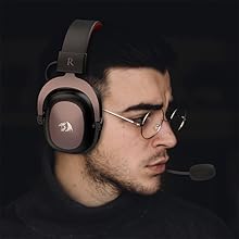 Redragon H510 Zeus Wired Gaming Headset - 7.1 Surround Sound - Memory Foam Ear Pads - 53MM Drivers  Detachable Microphone