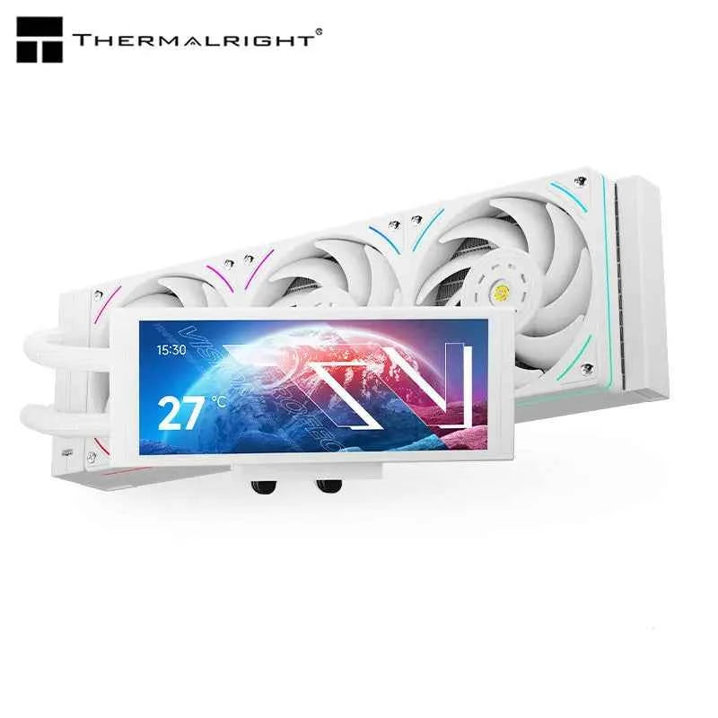 Thermalright TROFEO VISION 360 ARGB All-in-one water cold radiator，6.86-inch LCD display/Magnetic cold head/Support LGA1851/1700