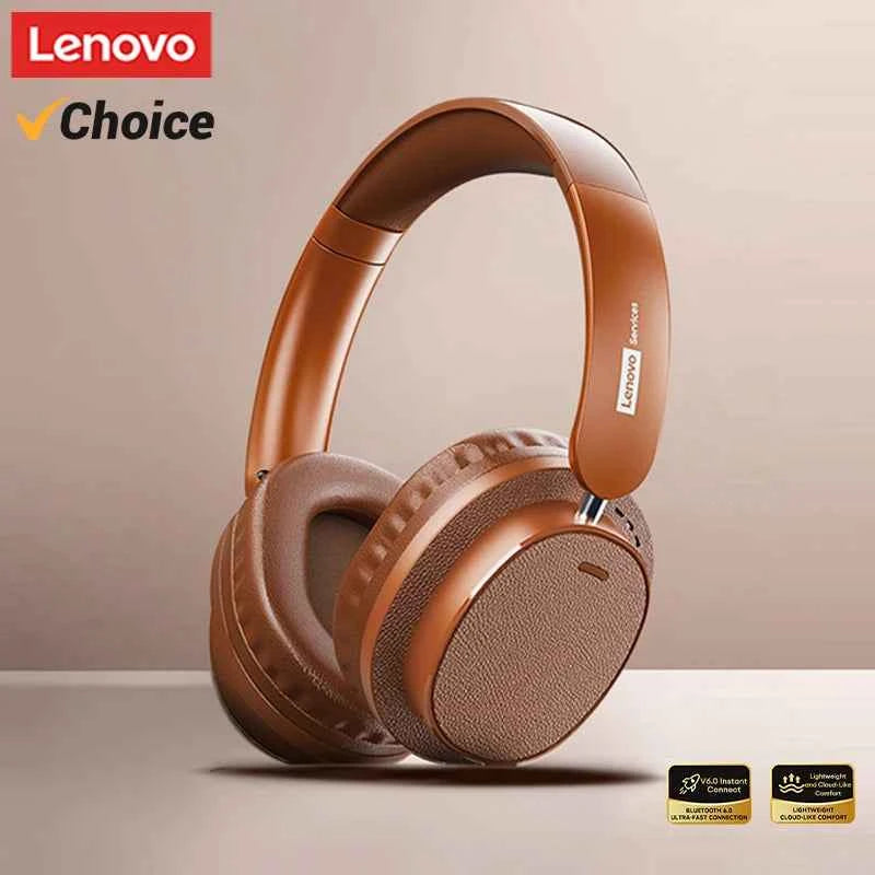 Lenovo LS105 Gaming Wireless Headphone with Mic 30H Over-Ear Headphones Bluetooth 6.0 Foldable HIFI Sound Sport Earphones Choice