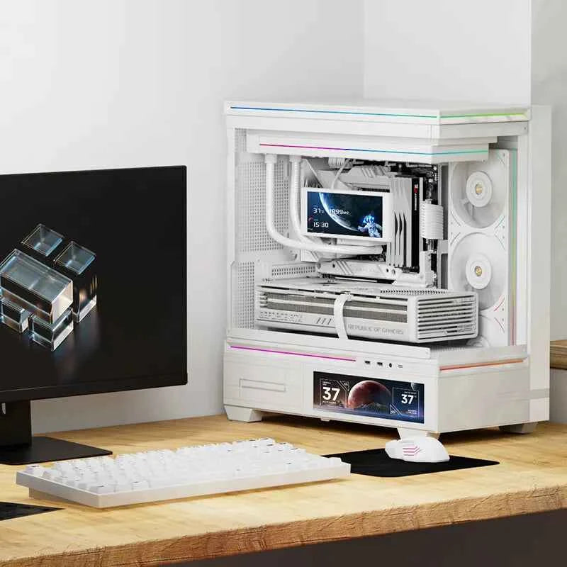 Thermalright TROFEO VISION 360 ARGB All-in-one water cold radiator，6.86-inch LCD display/Magnetic cold head/Support LGA1851/1700