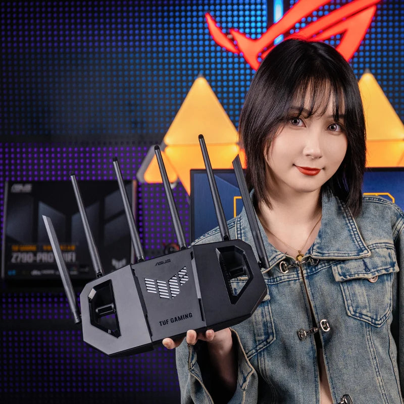 ASUS WiFi7 TUF GAMING BE6500 Gaming Router Ai Router Home WiFi Random Group Routing - WinSupport Tech