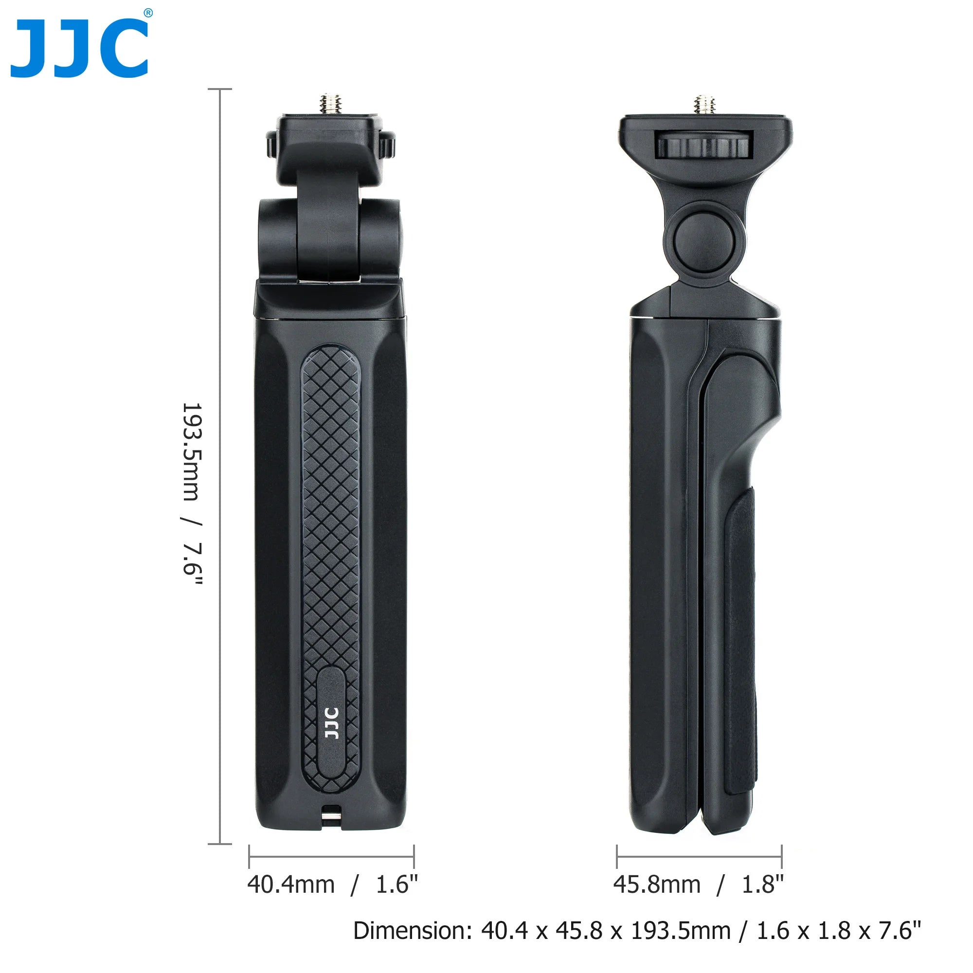 JJC Shooting Grip Tripod Compact Desktop Tripod with Full 360° Pan Range For Vlog Selfie live Streaming Vlogging Accessories