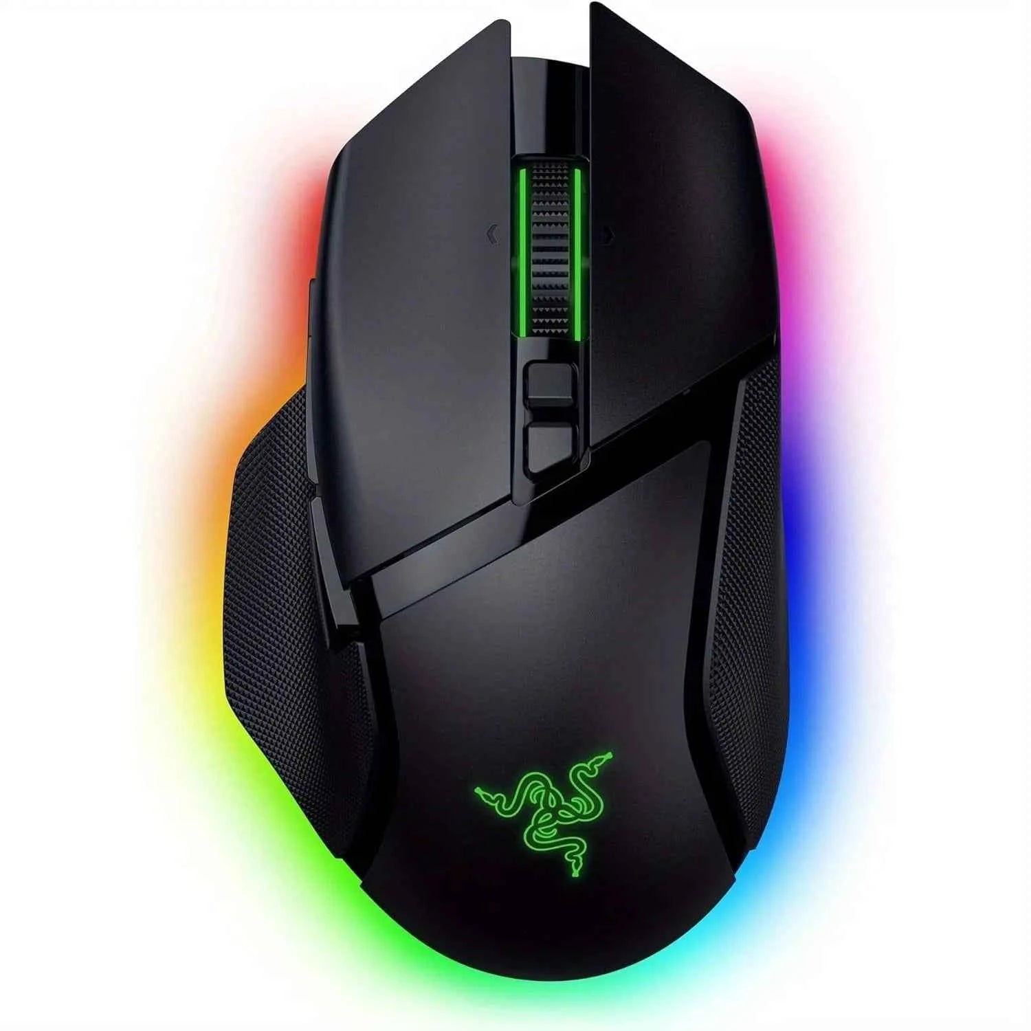 Razer Basilisk V3 Pro Wireless Gaming Mouse - 35K DPI, 13 Buttons, Chroma RGB, Optical Switches, Up to 140Hr Battery