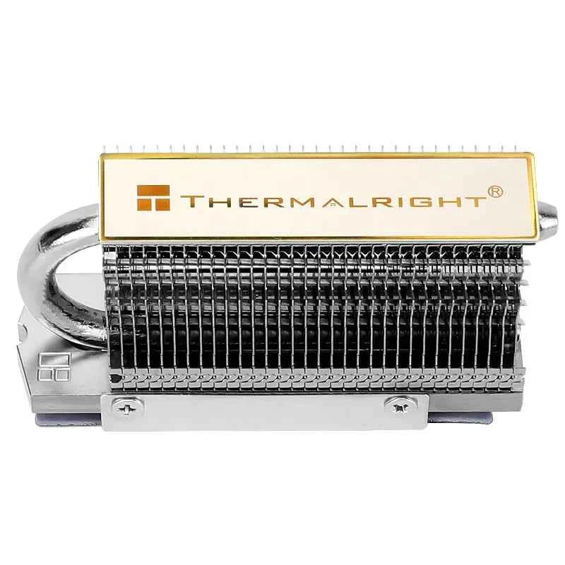 Thermalright HR-09 2280 M.2 Solid State Drive AGHP Heat Pipe Heat Sink Radiator M.2 SSD Cooler Gasket with Thermal Silicone Pad