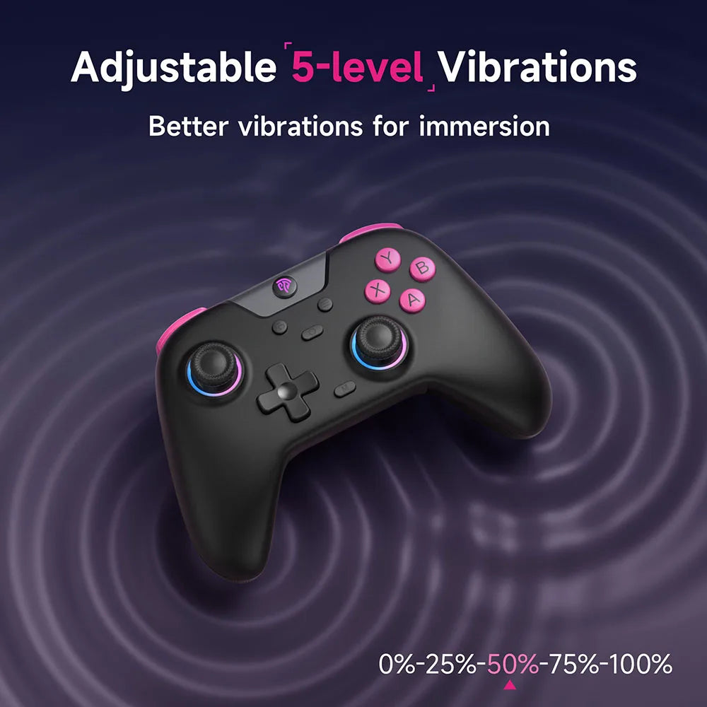 EasySMX X05 Wireless Gamepad Controller with Bluetooth, Dongle, Wired for PC/Phone/Switch/ Steam Gamer, Hall Effect - WinSupport Tech