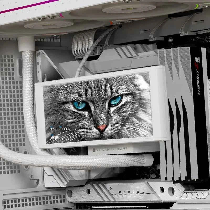 Thermalright TROFEO VISION 360 ARGB All-in-one water cold radiator，6.86-inch LCD display/Magnetic cold head/Support LGA1851/1700