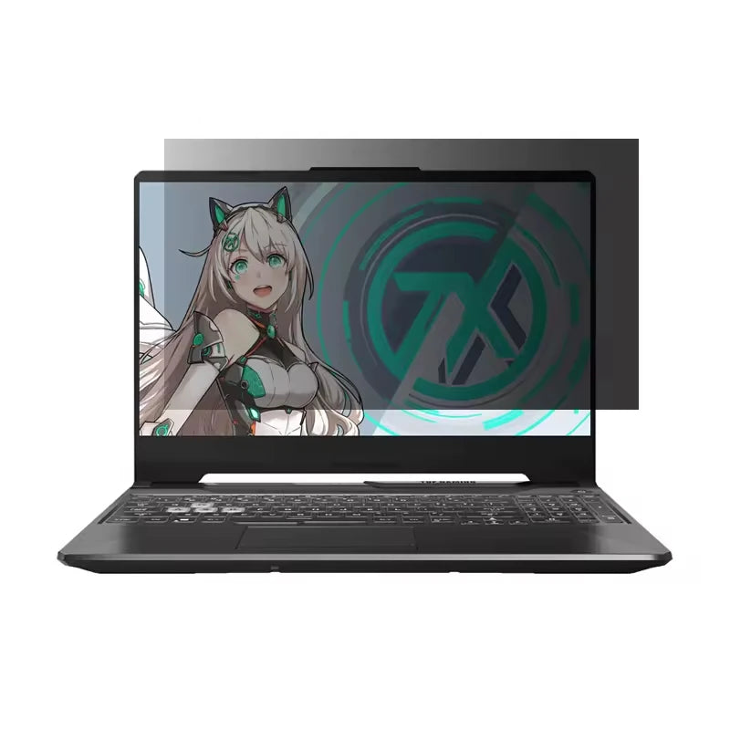 15.6 Inch Laptop Privacy Screen Filter Blue Light Blocking Anti-Glare for 16:9 Laptop Compatible with HP Dell Lenovo ASUS Acer