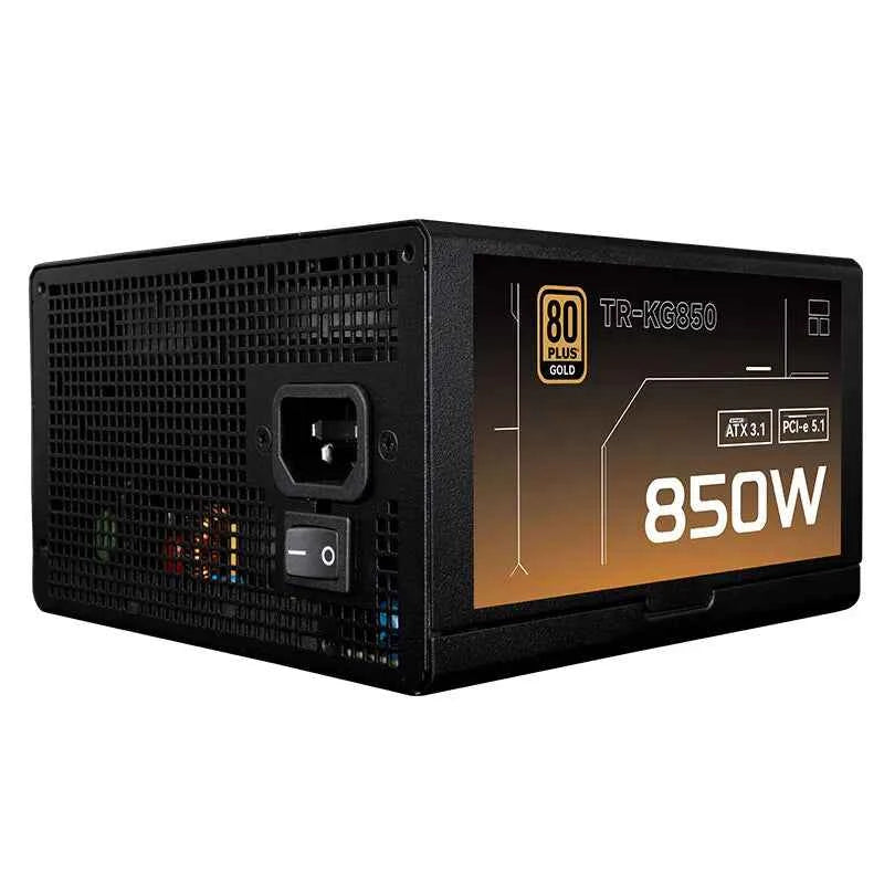 Thermalright TR-KG850 Black Gold medal fully modular power supply/support ATX3.1/Voltage 100-240V/850W/750W support PCI-E5.1
