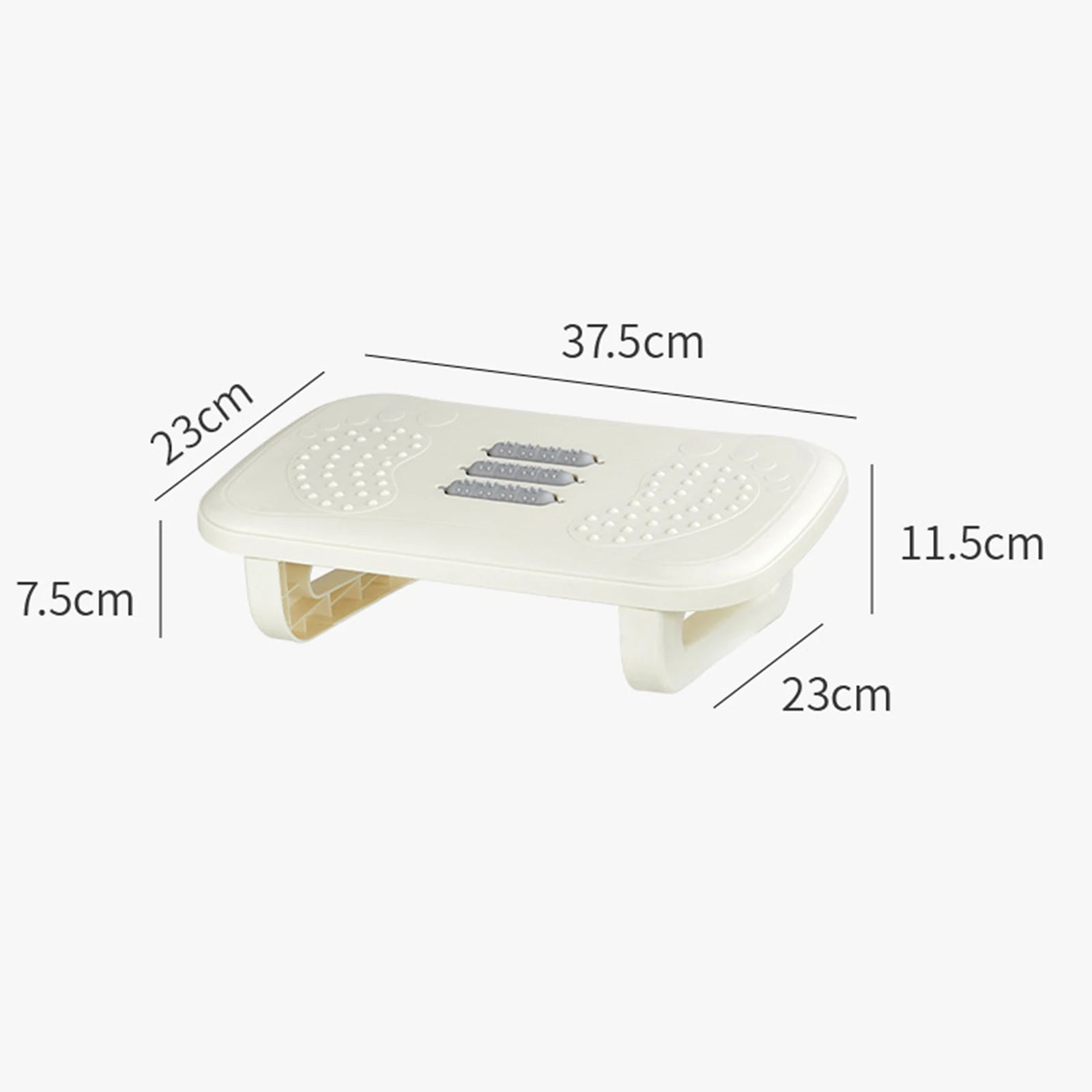Office Desk Footrest Footrest Anti-Warping Erlang Leg Pad Footstool Rocker Balance Board Ergonomic With Massage For Office Use