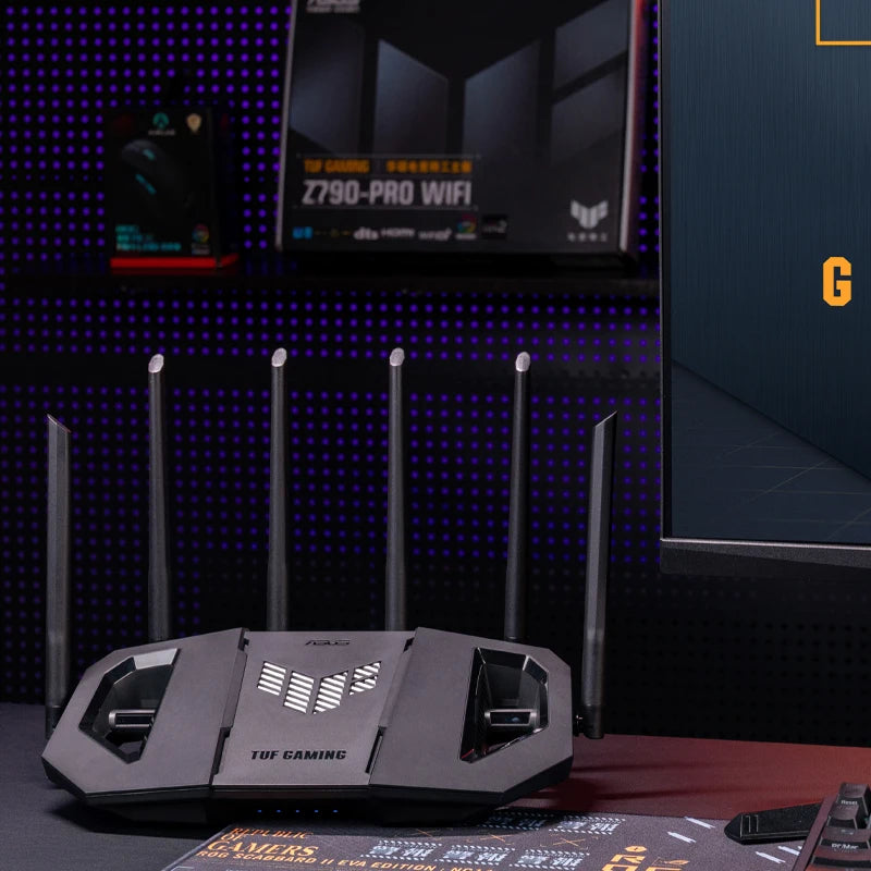 ASUS WiFi7 TUF GAMING BE6500 Gaming Router Ai Router Home WiFi Random Group Routing - WinSupport Tech