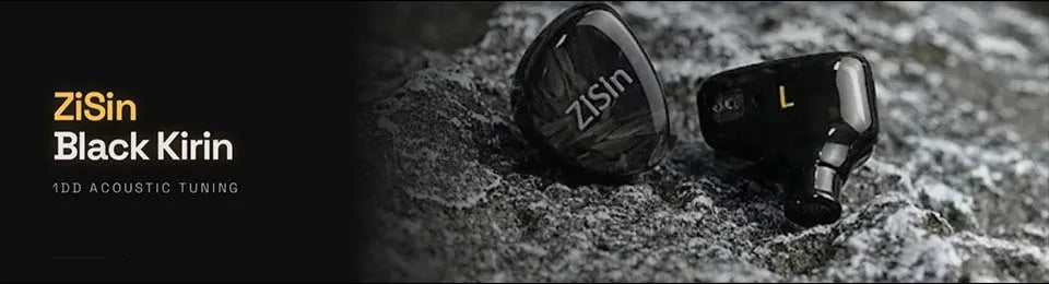 ZiSin Vermilion Flame In Ear Earphones 1DD+2BA Hybrid Drive Noise Reduction IEM 0.78mm/2PIN 4.4mm Monitoring Wired Earphones
