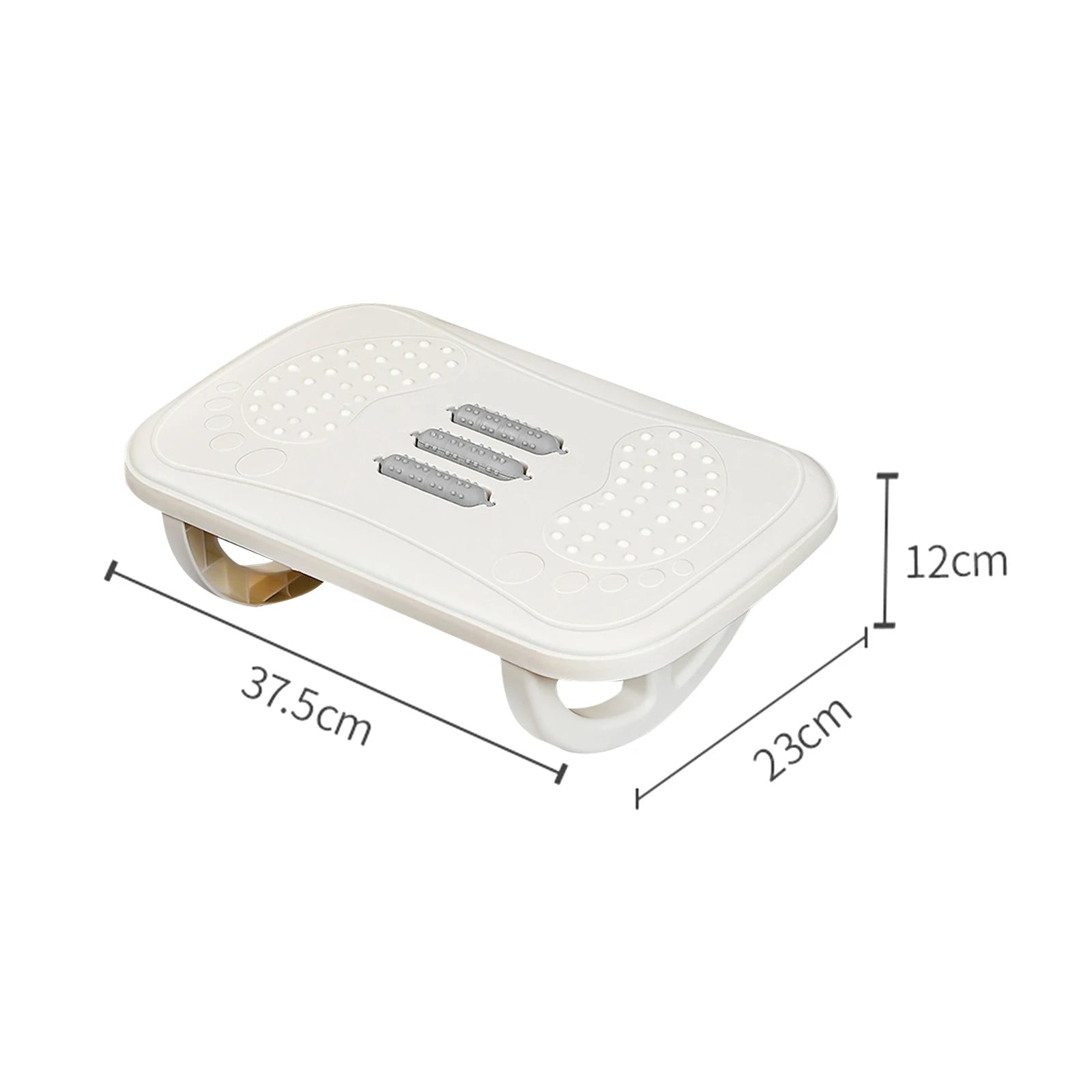 Office Desk Footrest Footrest Anti-Warping Erlang Leg Pad Footstool Rocker Balance Board Ergonomic With Massage For Office Use