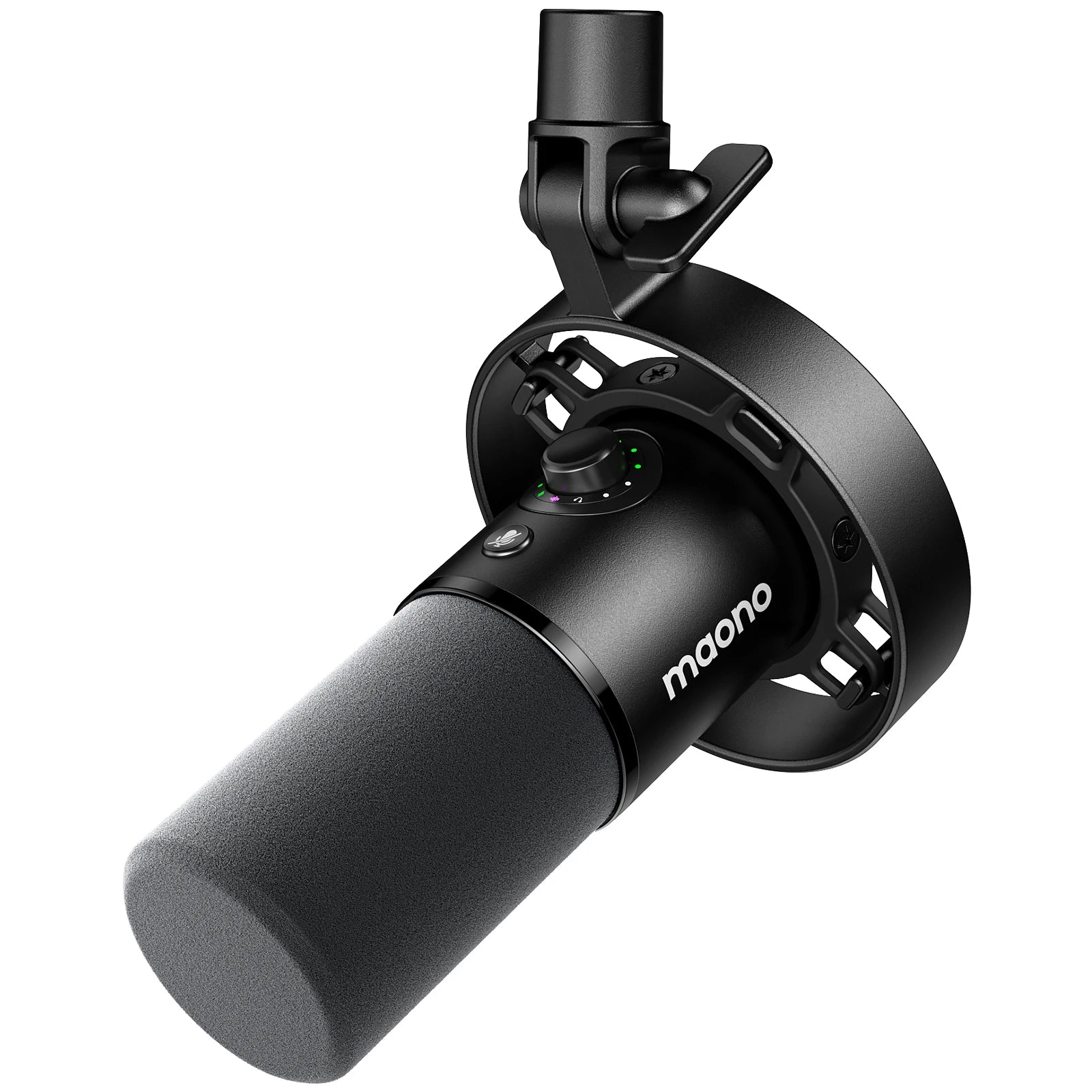 Maono PD300X Dynamic Microphone, XLR/USB, Podcast Recording Mic 192kHz24bit for Content Creation, Home Audio Studio, Noise Reduction - WinSupport Tech