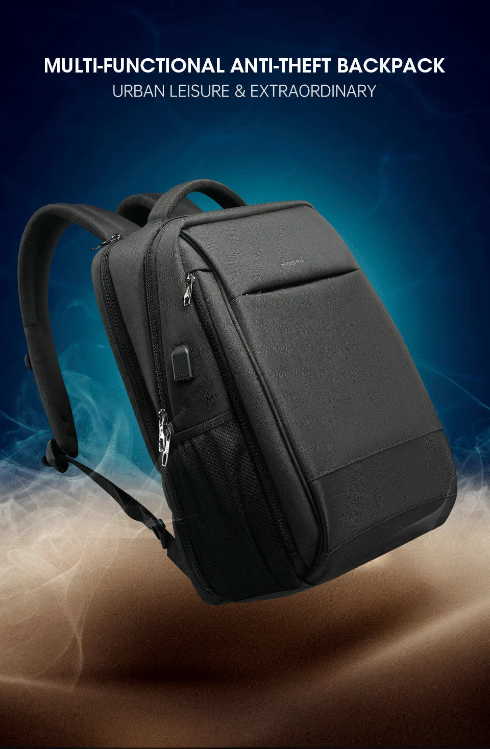 Tigernu Travel Backpacks For Men Anti Theft Backpack 14-15.6inch Laptop Male Backpack Casual Backpack For School Backpacks Male