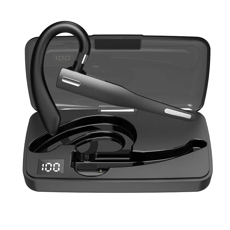 YYK525 Business Headset, Over Ear Earphones with Mic, Bluetooth5.1 Over Ear Headset, 180° RotatingHD Call Quality And Microphone