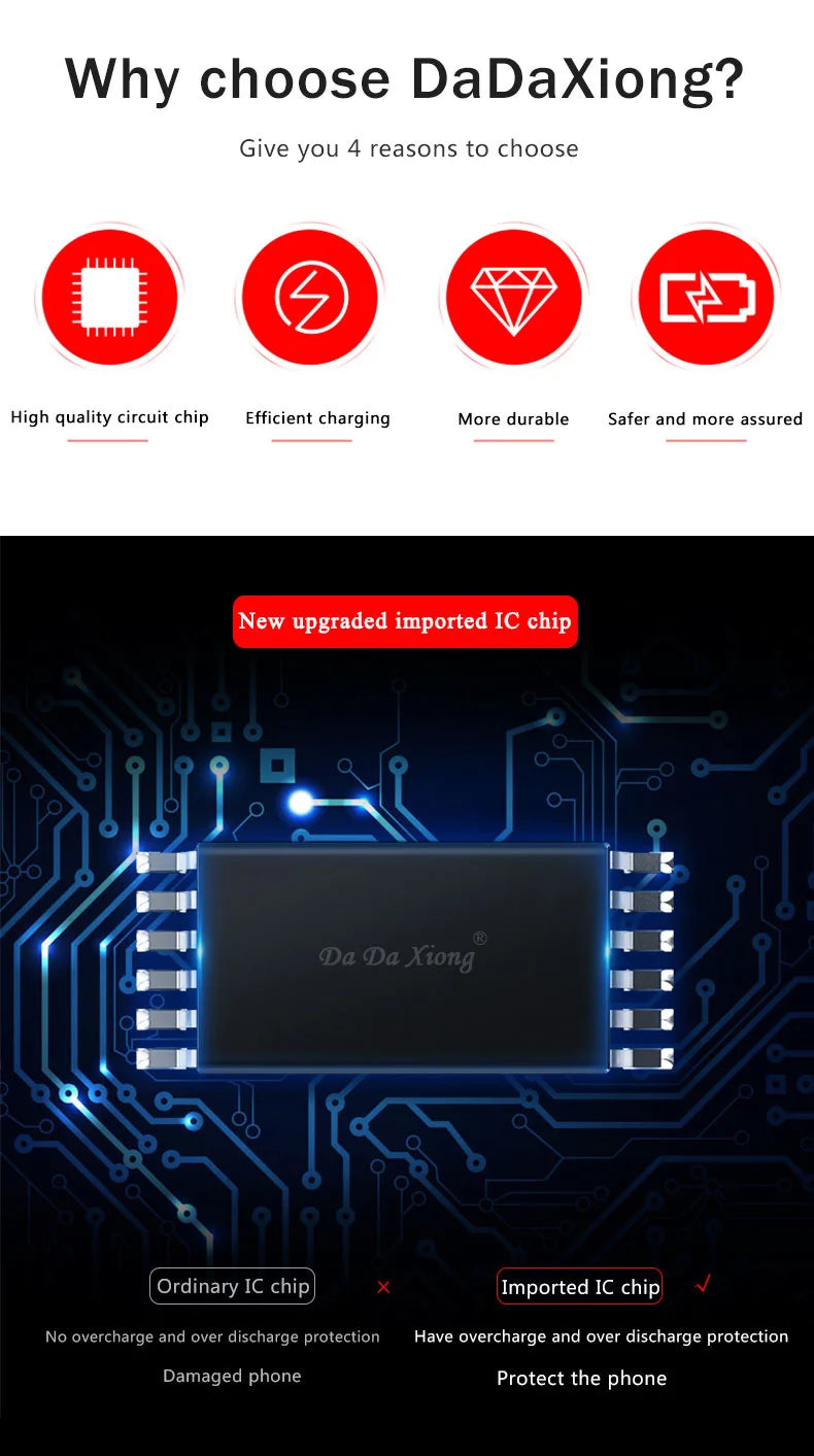 High Capacity Battery For iPhone 4 4S 5 5S 5C SE 2020 6 6S 7 8 SE2 Plus X XR XS 11 Pro Max Mobile Phone Pack New 0 Cycle Seal
