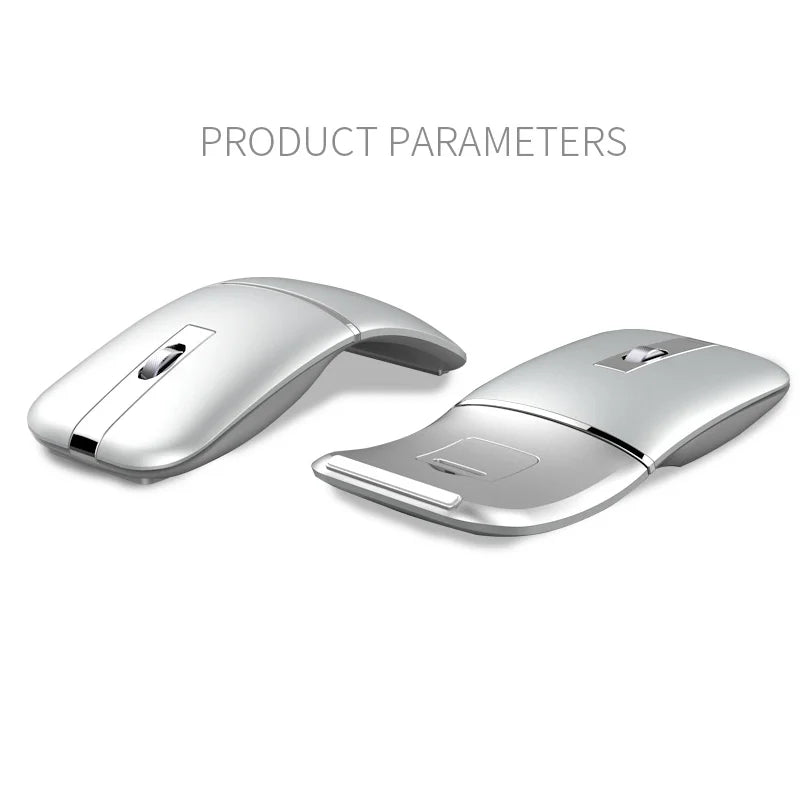 Ultra-thin Rotatable Wireless Mouse Rechargeable Bluetooth Silent Ergonomic Computer For Mac Tablet Macbook Laptop Gaming Office
