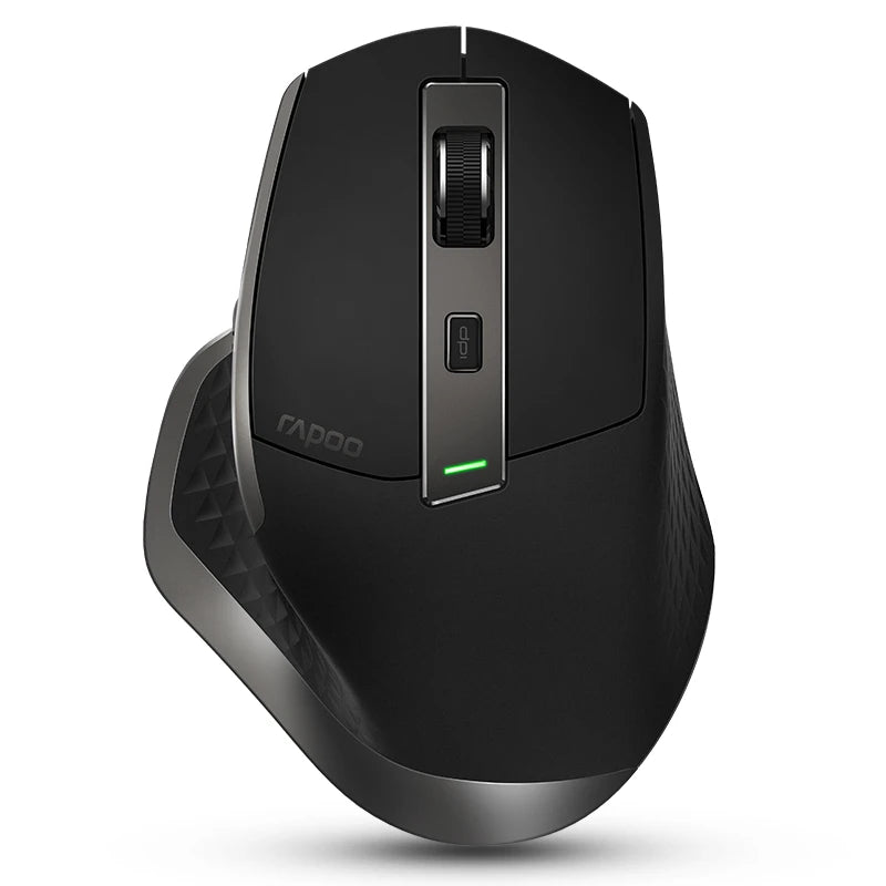 Rapoo Multi-mode Wireless Keyboard and Mouse Combo  Extremely Thin Metal Keyboard Rechargeable Mouse Easy-Connect Up to 4 Device