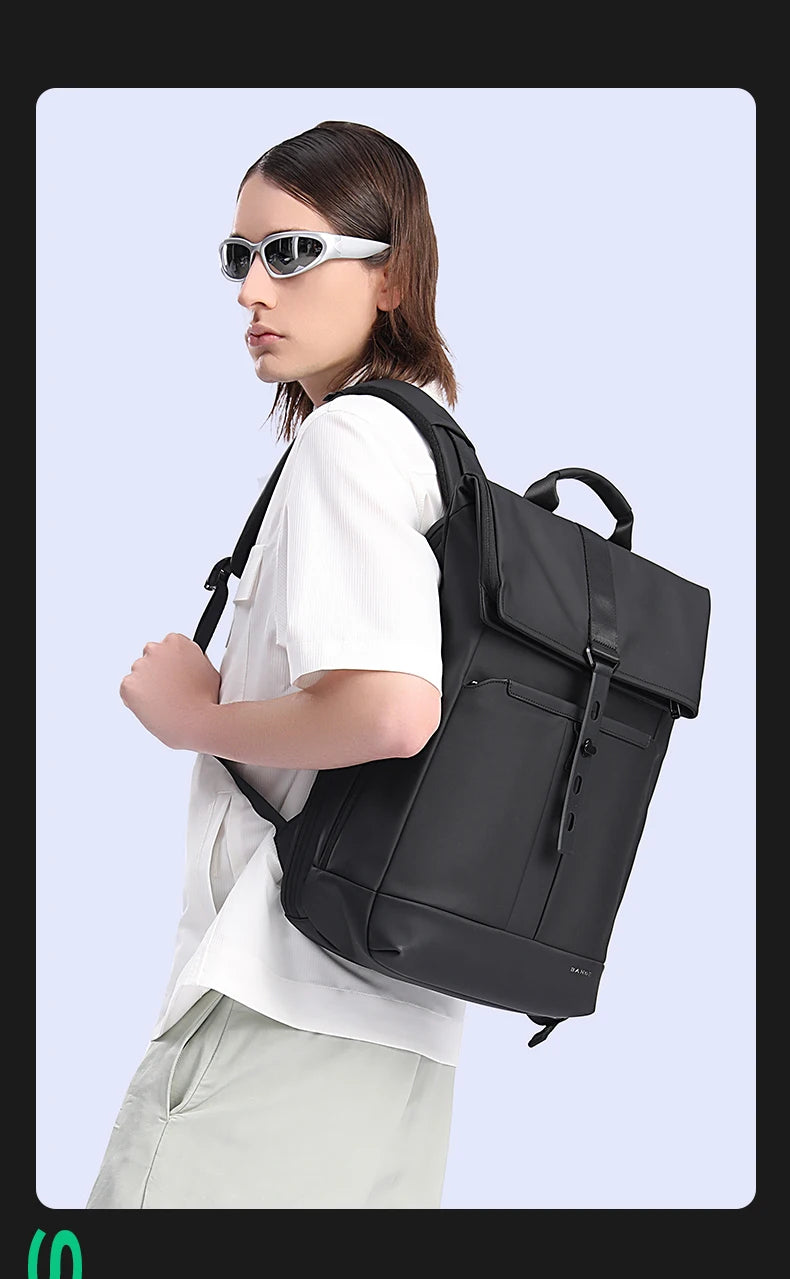 BANGE Anti-Theft Waterproof Laptop Backpack 15.6 Inch – Business Travel Backpack for Men & Women, Durable Work & School Bag