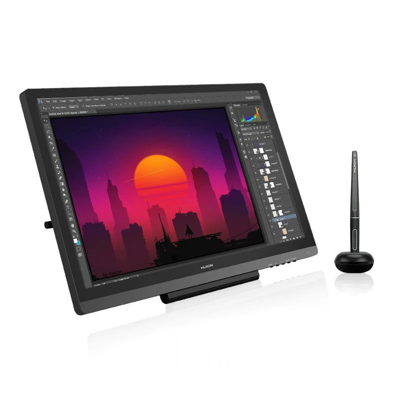 HUION Kamvas 20 19.5 inch Battery-free Graphics Tablet Monitor IPS With AG Glass 120%sRGB Pen Tablet Monitor