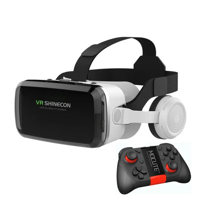 Wireless Virtual Reality Glasses IMAX Huge Screen 3D Glasses Google Cardboard Box VR Headset for 4.7-7.2