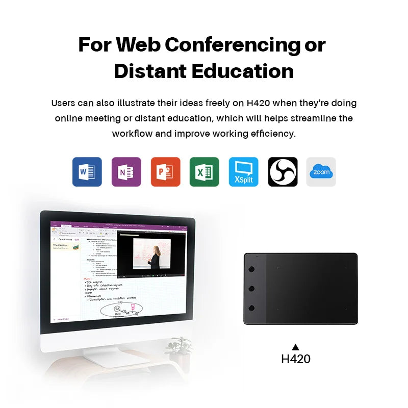New HUION H420 Graphics Tablets 4