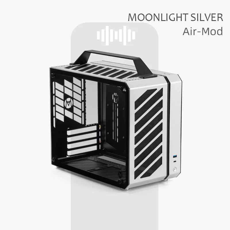 Mechanic Master C28 Computer Case Aluminum Alloy Little Horizon ITX MATX Motherboard Tower Water-Cooler Portable Mini PC Case