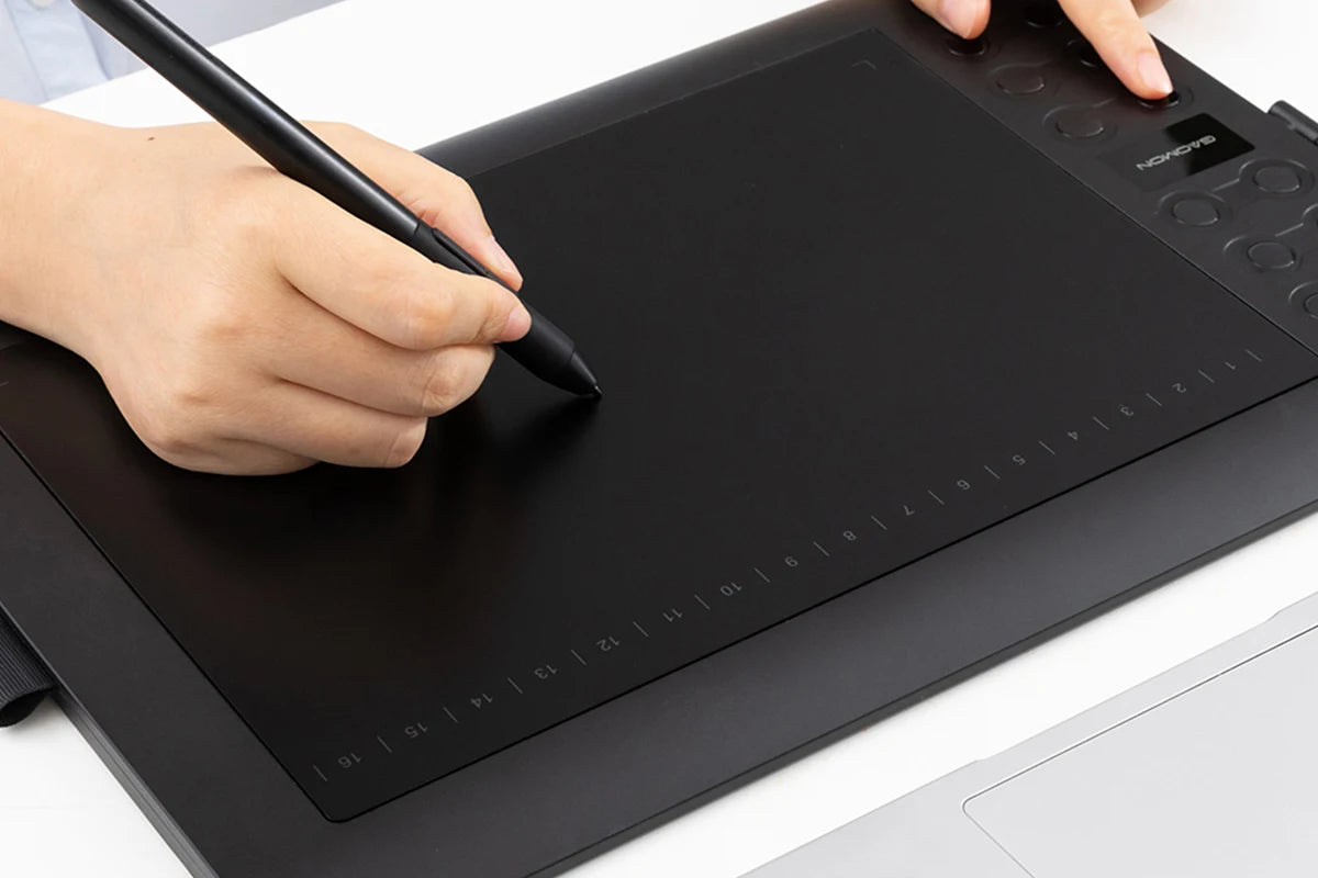 Gaomon Graphics Tablet M106K Pro 10*6.25 Inch Drawing Tablet 8192 Levels Battey-Free Stylus 28 Press Keys, Support Android Phone