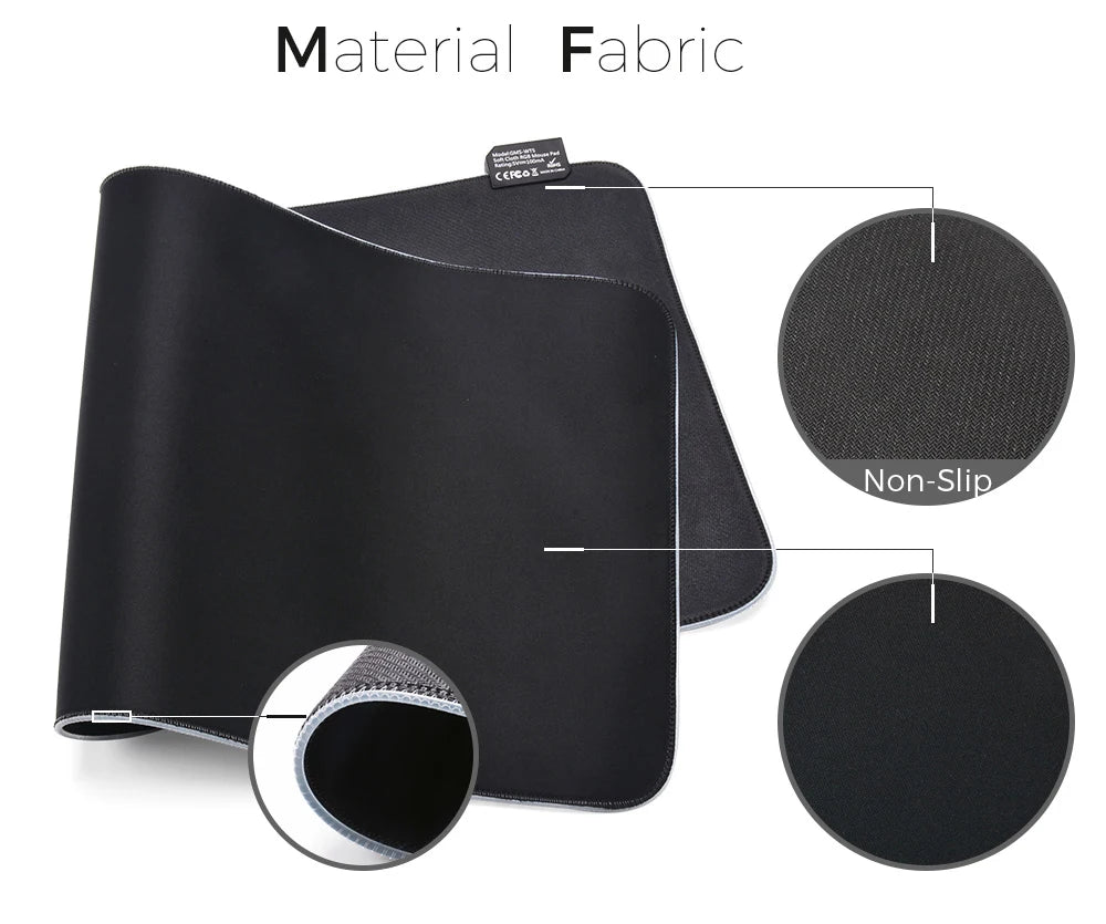 LED Light Mousepad RGB Keyboard Cover Desk-mat Colorful Surface Mouse Pad Waterproof Multi-size World Computer Gamer CS Dota
