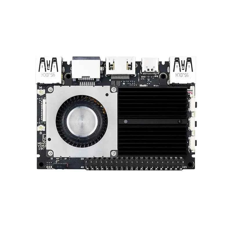 Khadas New VIMs Heatsink For Vims & Edge-V SBC  Single Board Computer compatible 3705 Cooling Fan/DIY Case