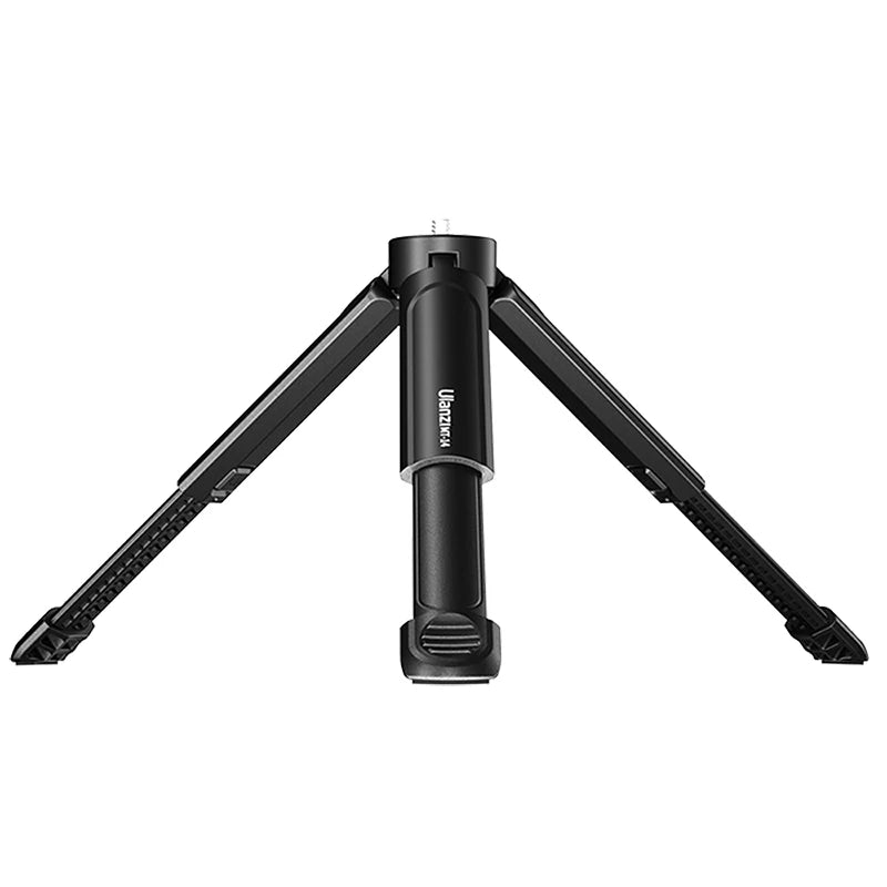 Ulanzi Mini Vlog Tripod Dual Cold Shoe Ballhead for Microphone LED Light Extend Smartphone Tripod for Sony A6400 Photography kit