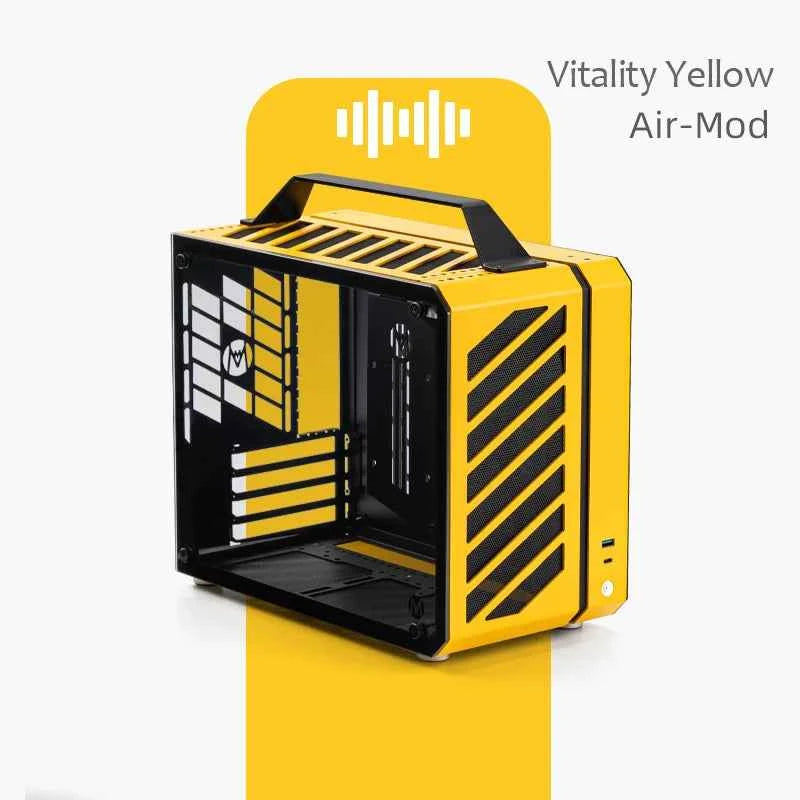 Mechanic Master C28 Computer Case Aluminum Alloy Little Horizon ITX MATX Motherboard Tower Water-Cooler Portable Mini PC Case