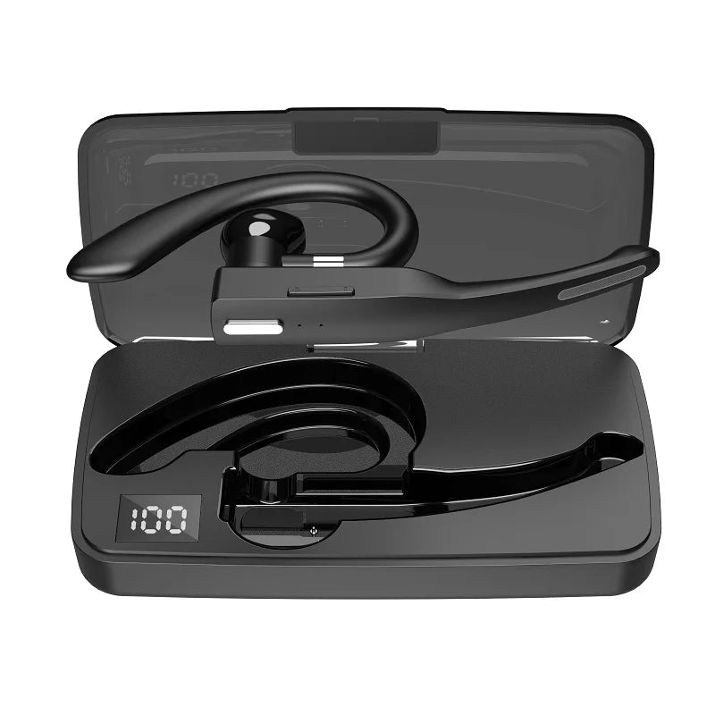 YYK525 Business Headset, Over Ear Earphones with Mic, Bluetooth5.1 Over Ear Headset, 180° RotatingHD Call Quality And Microphone