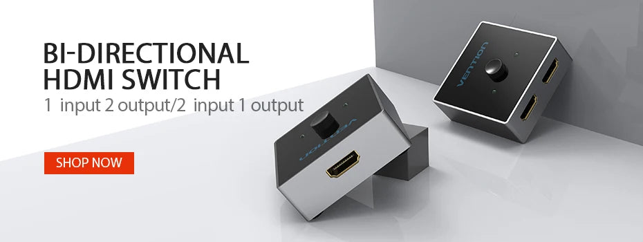Vention HDMI Splitter 1 In 4 Out HD 4K/30Hz HDMI Switch HDMI 1.4 1x2 1x4 Adapter With Power Supply for Xbox PS4 TV HDMI Switcher