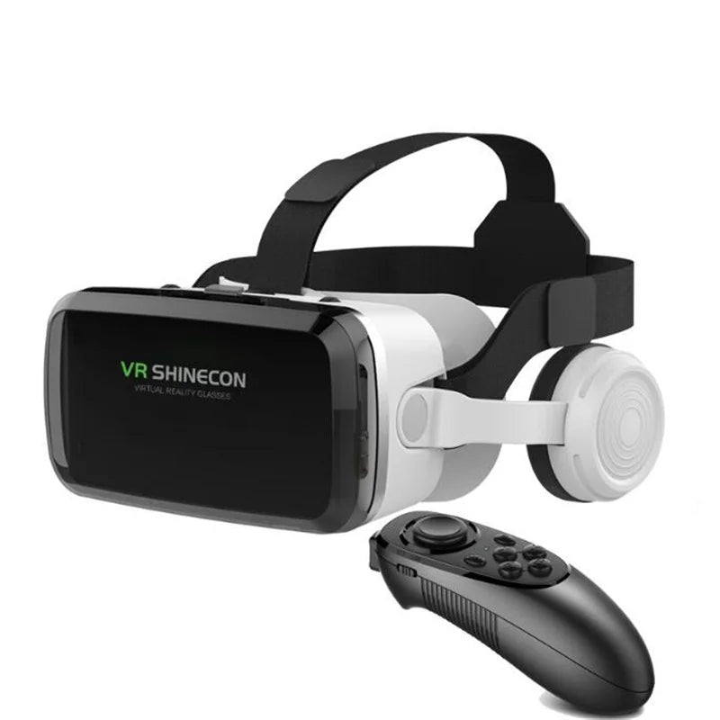 Wireless Virtual Reality Glasses IMAX Huge Screen 3D Glasses Google Cardboard Box VR Headset for 4.7-7.2