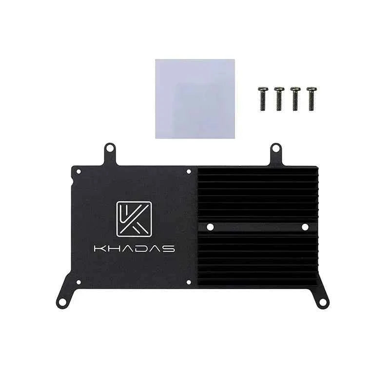 Khadas New VIMs Heatsink For Vims & Edge-V SBC  Single Board Computer compatible 3705 Cooling Fan/DIY Case