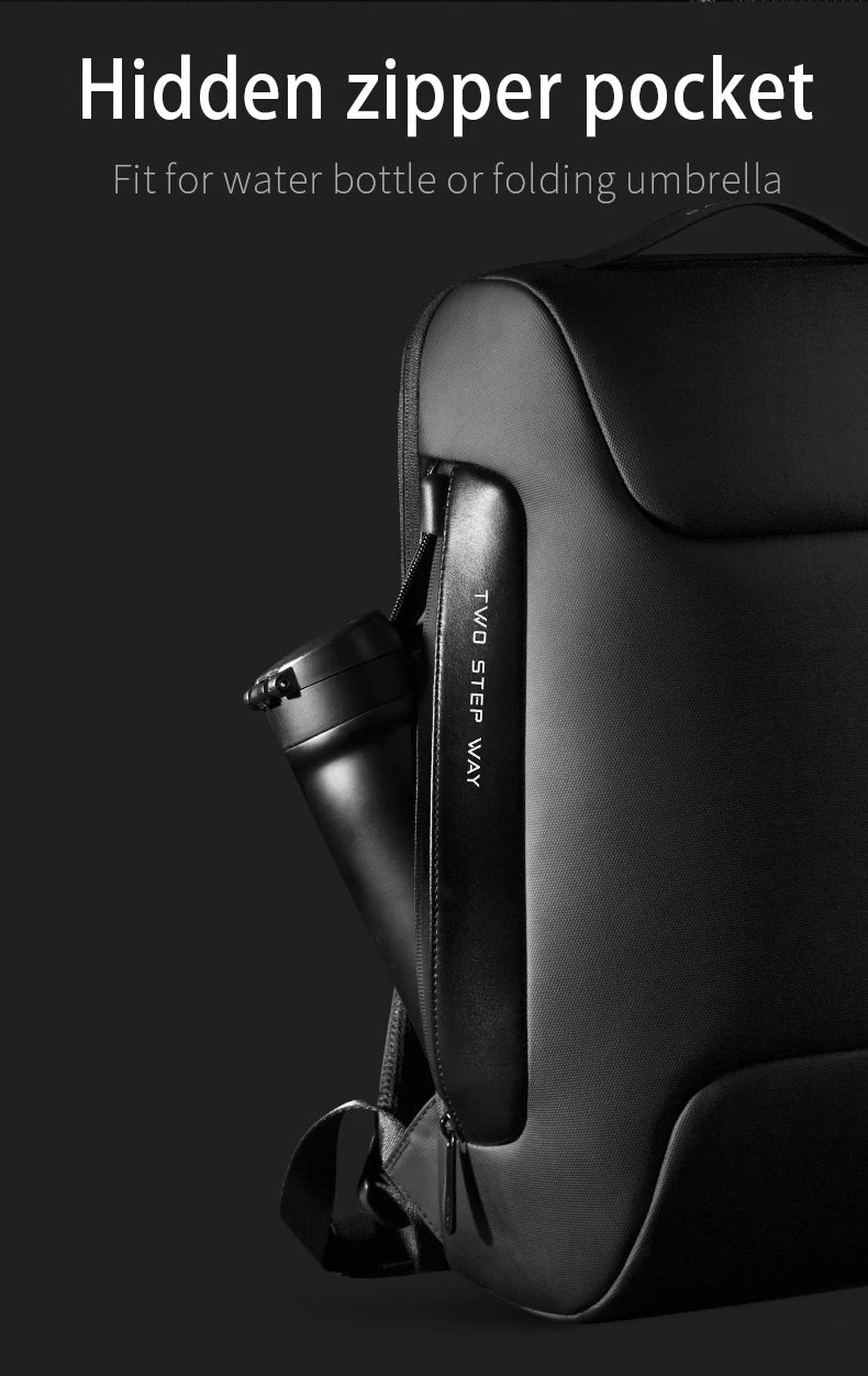 BANGE Anti-Thief 15.6 inch Laptop Backpack with Lock Multifunctional Backpack WaterProof for Business Shoulder Bags for Travel