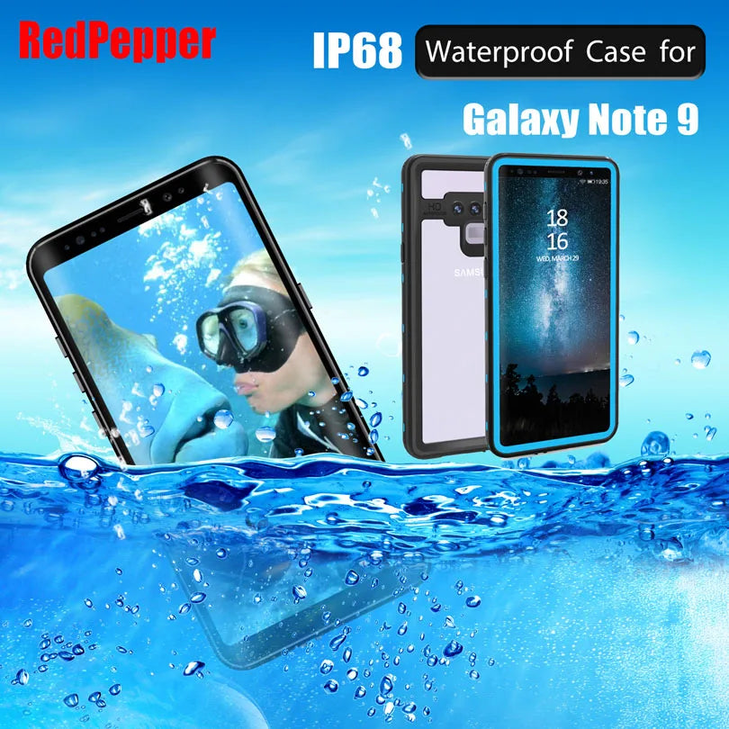 IP68 Waterproof Diving Swim OutdoorSport TPU Armor Cover Case For Samsung Galaxy S22 Ultra Plus S21 S20 Note 20 Ultra Note 10