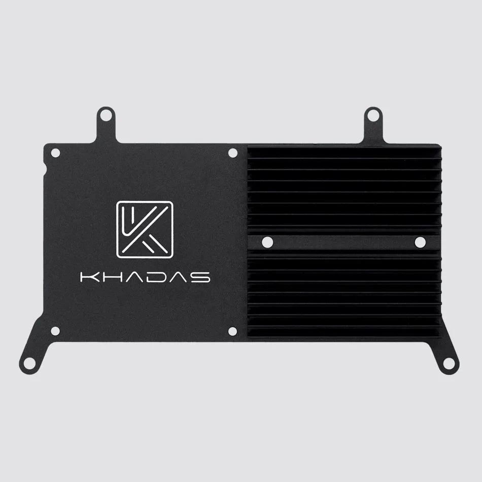 Khadas New VIMs Heatsink For Vims & Edge-V SBC  Single Board Computer compatible 3705 Cooling Fan/DIY Case